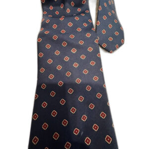 Bert Pulitzer 100% Silk Tie Blue Red